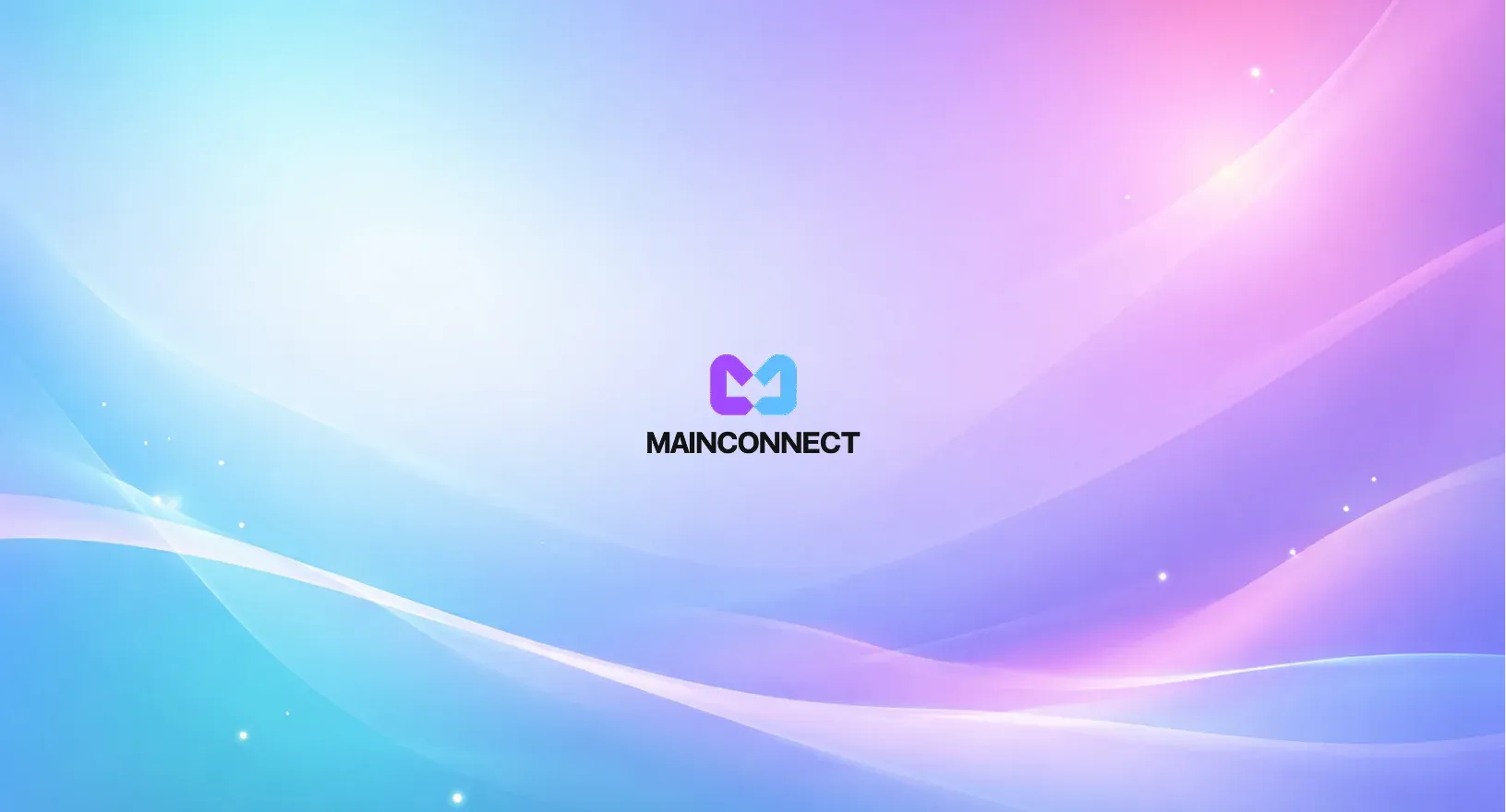 Абстрактный градиентный фон MainConnect для статьи про генерацию видео